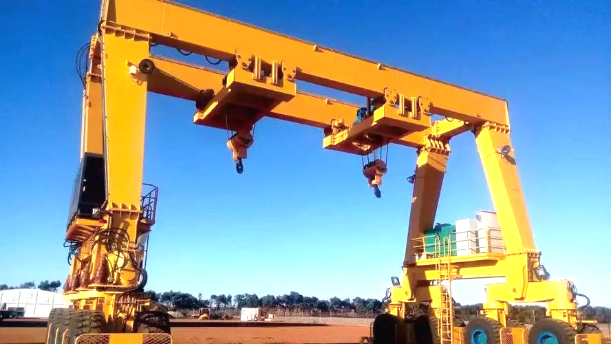 江苏常州70吨轮胎吊的超载保护装置的原理是什么