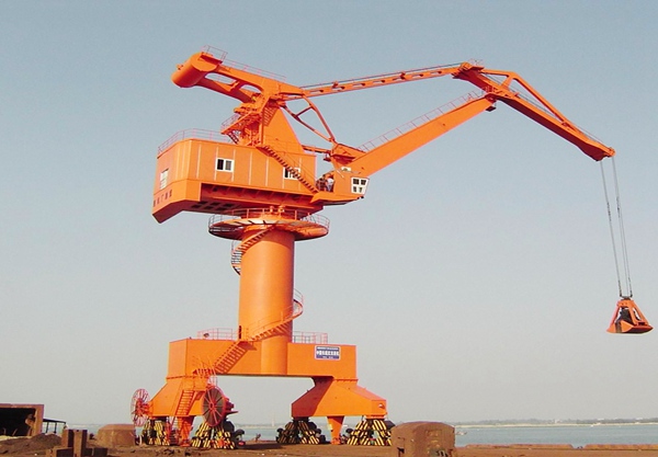 广西崇左起重机厂家门座式起重机 “变幅” 的含义